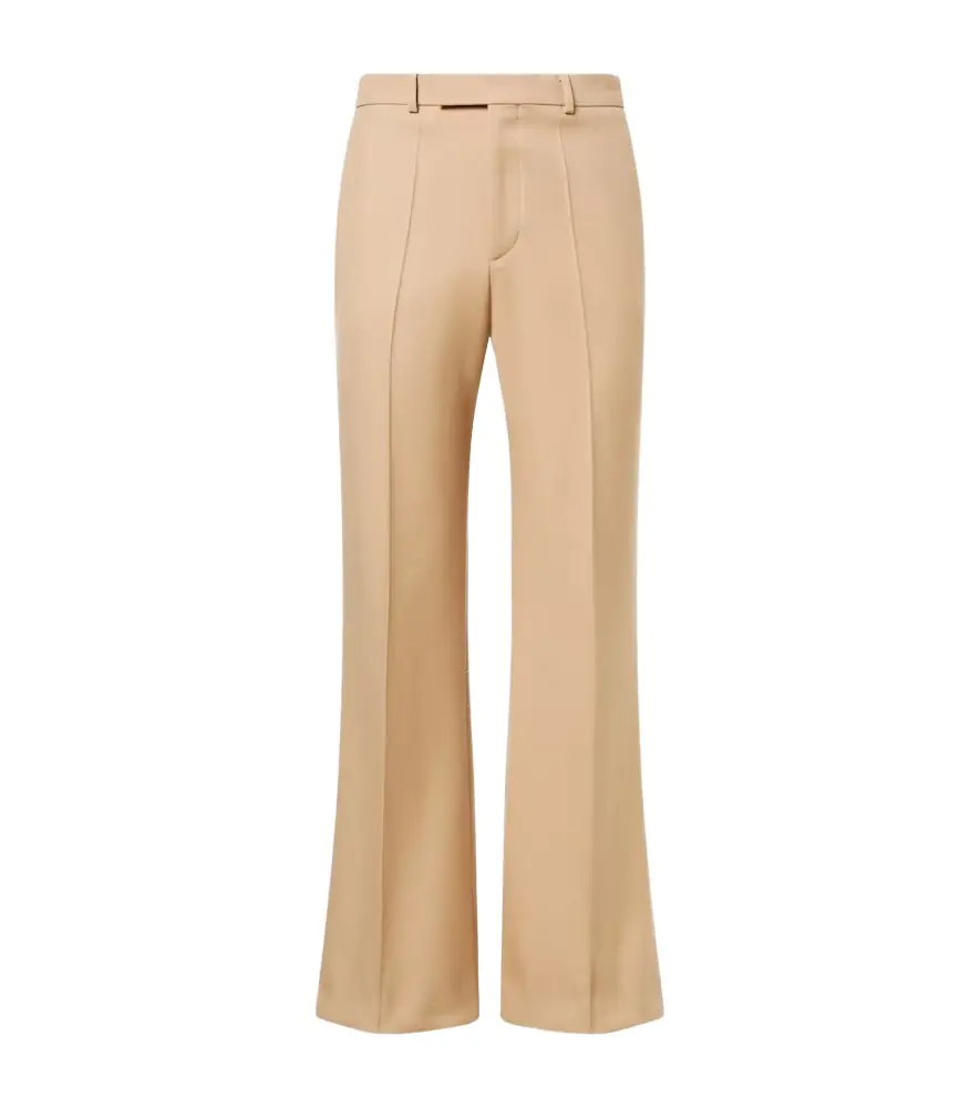 Valentino Virgin wool gabardine flared pants
