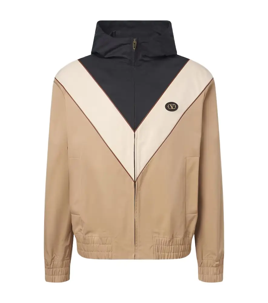 Valentino VLogo striped jacket