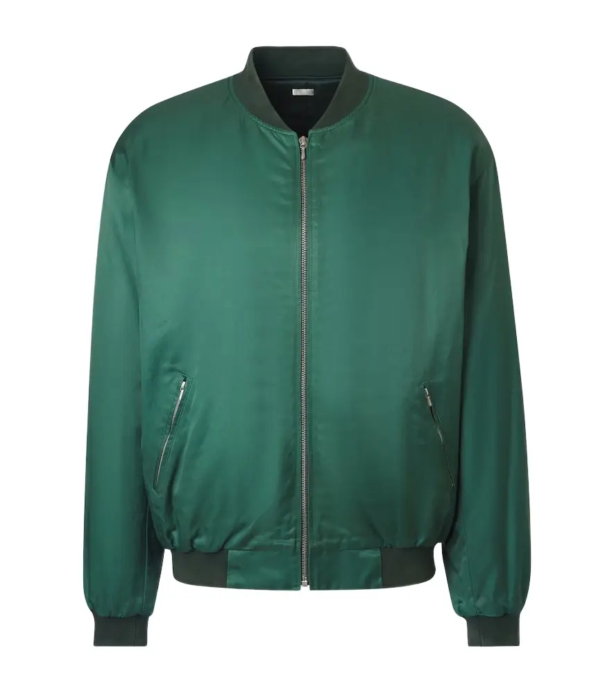 A.Presse A. Presse Cotton-blend bomber jacket