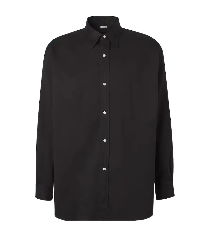 A.Presse A. Presse Cotton twill shirt