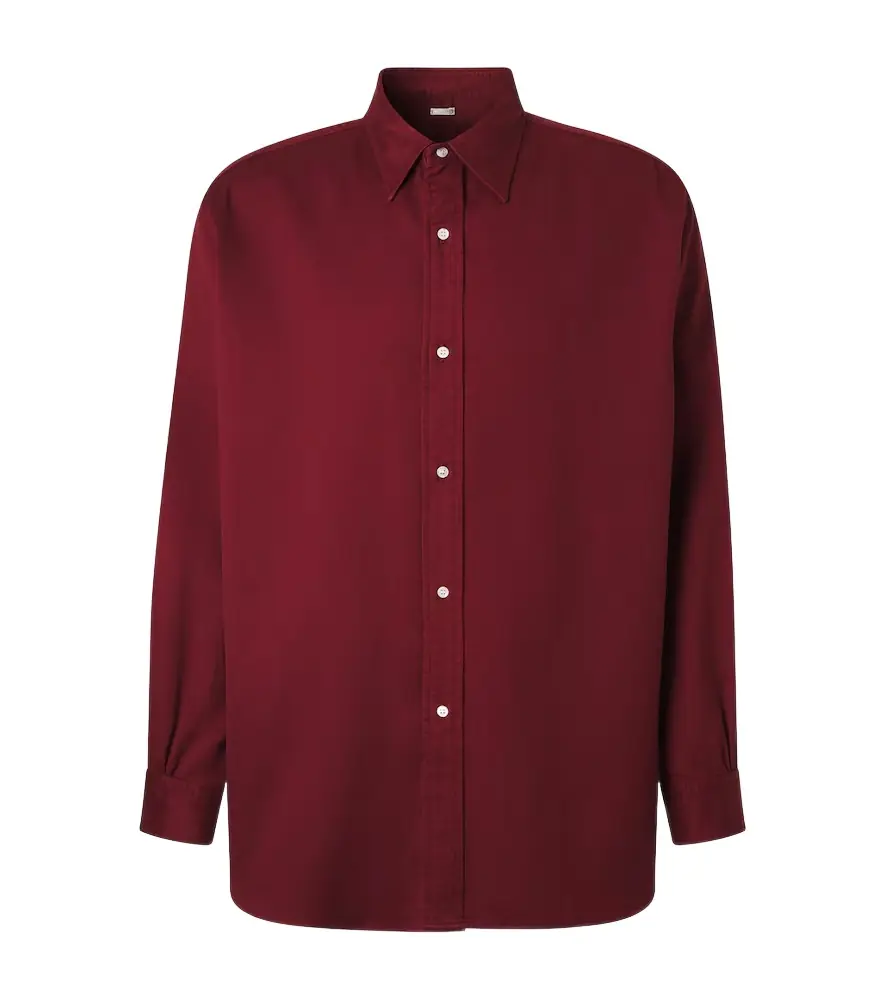 A.Presse A. Presse Cotton twill shirt
