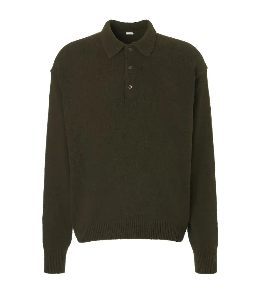 A.Presse A. Presse Silk polo sweater