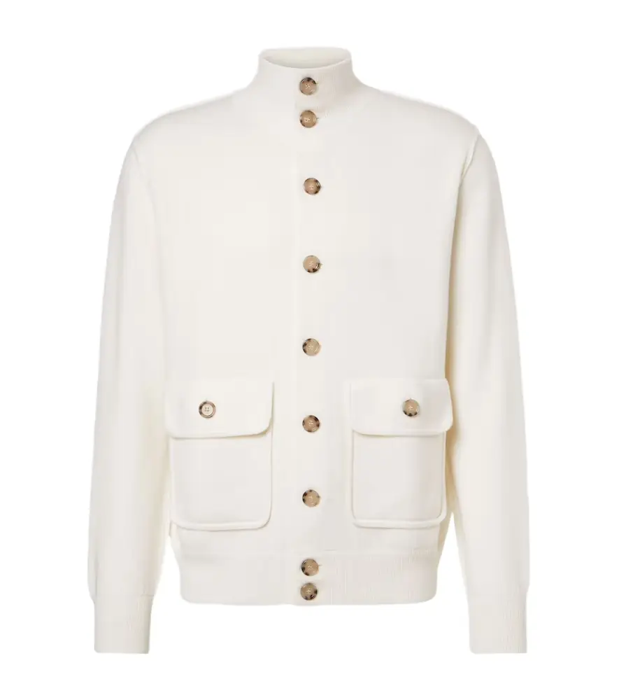 Allude Wool and cashmere jacket