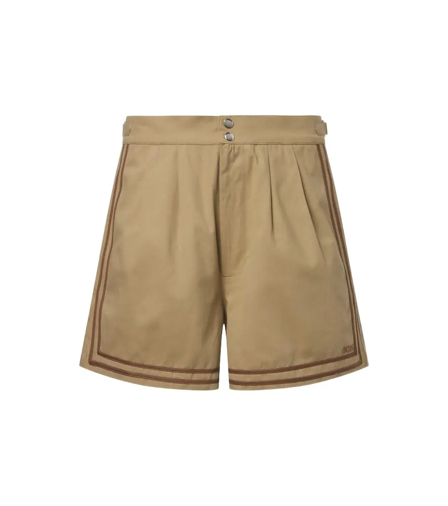 Bode Cotton twill Bermuda shorts
