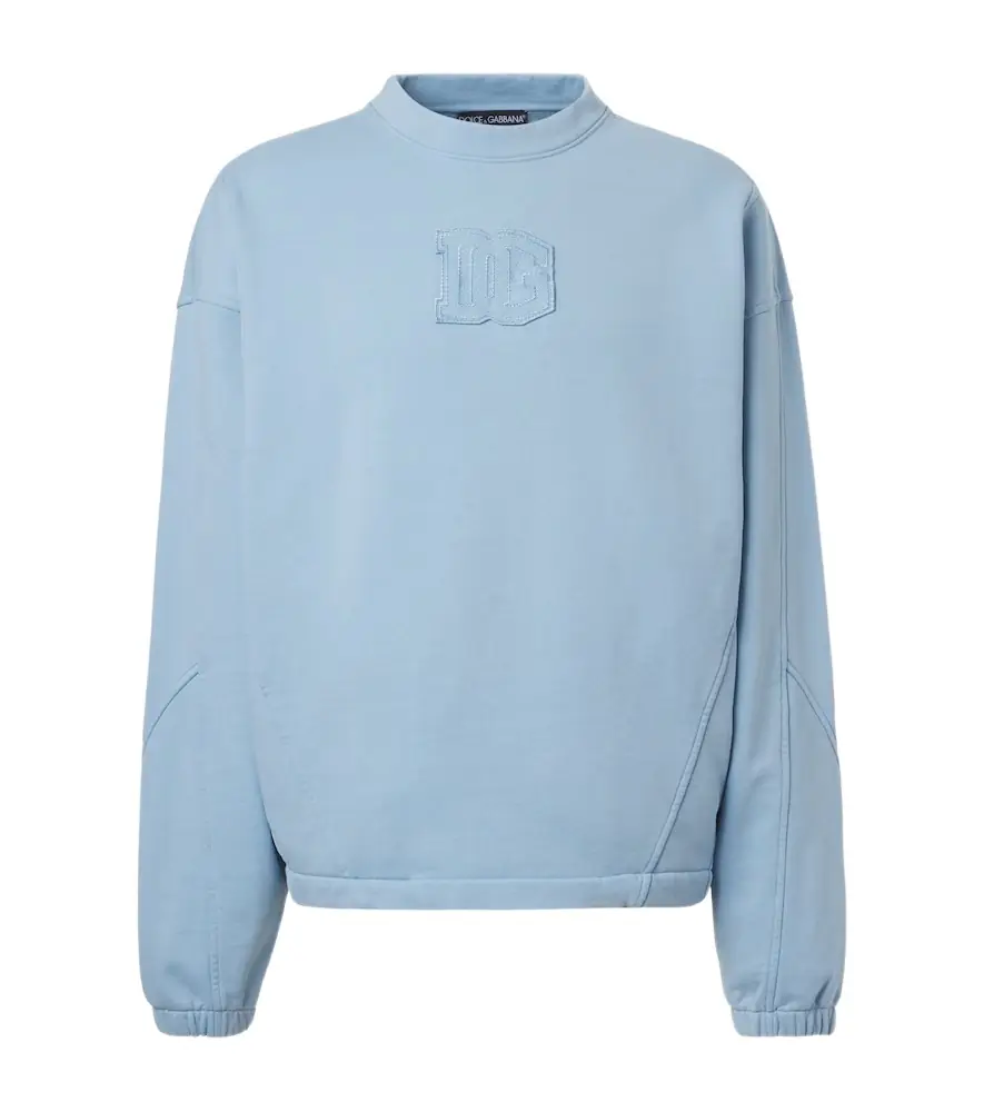Dolce & Gabbana DG cotton jersey sweatshirt