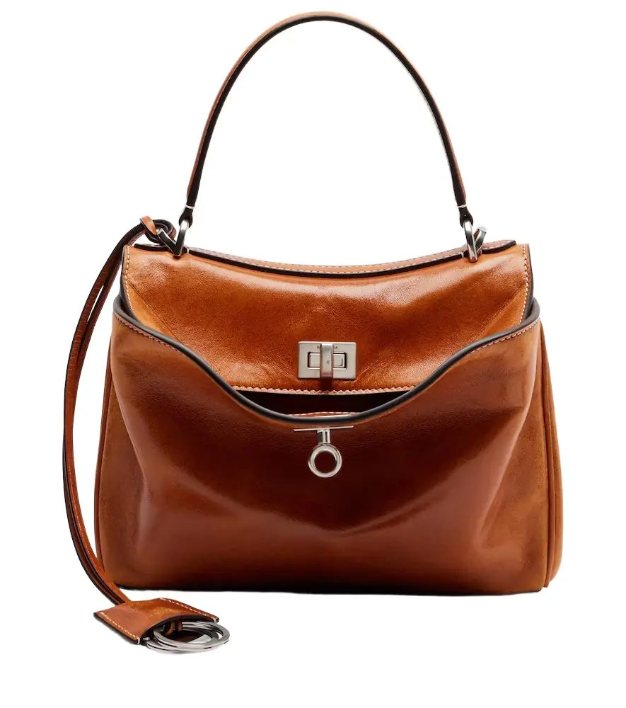 Balenciaga Rodeo Mini leather tote bag