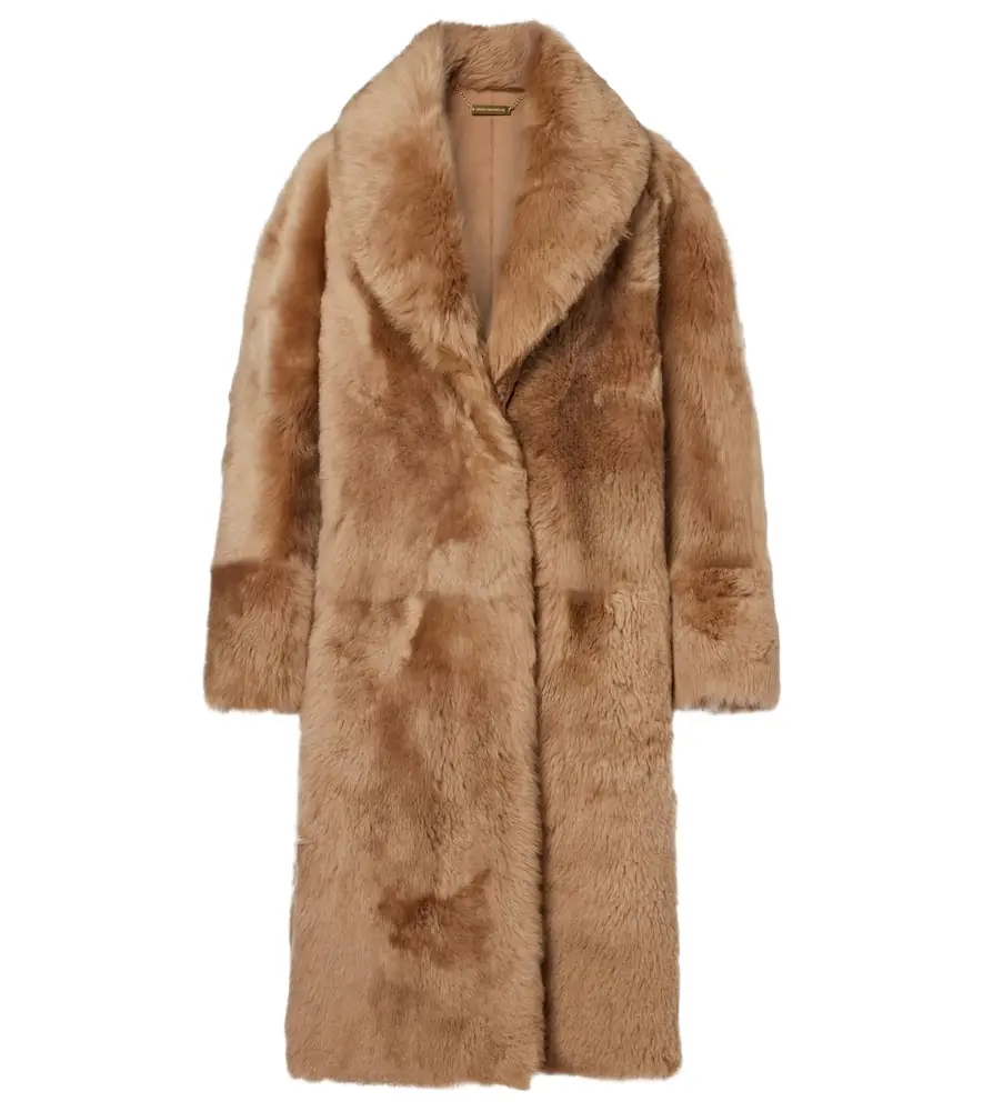 Nour Hammour Anaïs shearling coat