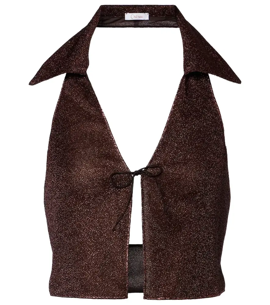 Oseree Oséree Lumière crop top