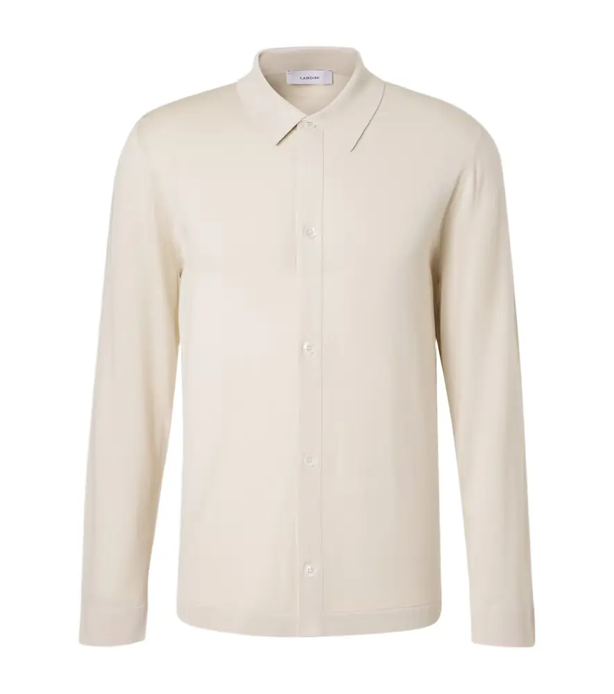 Lardini Silk polo shirt