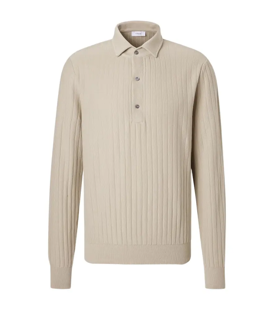 Lardini Cotton polo sweater