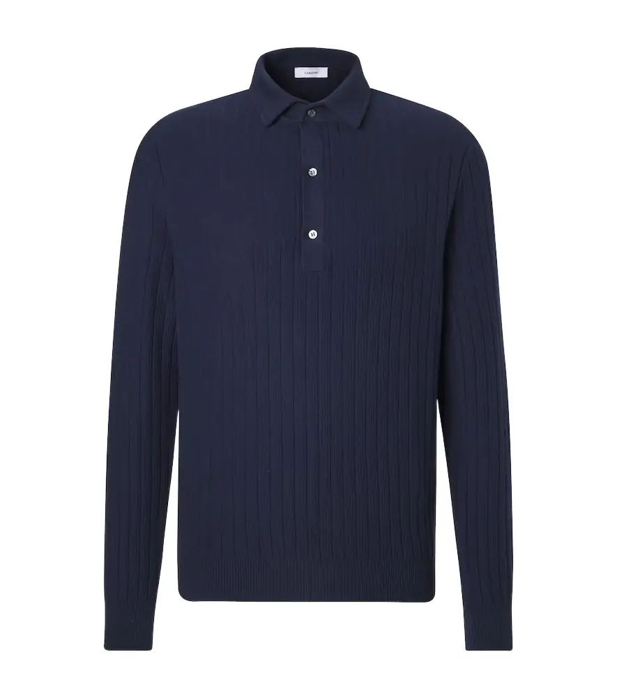 Lardini Cotton polo sweater