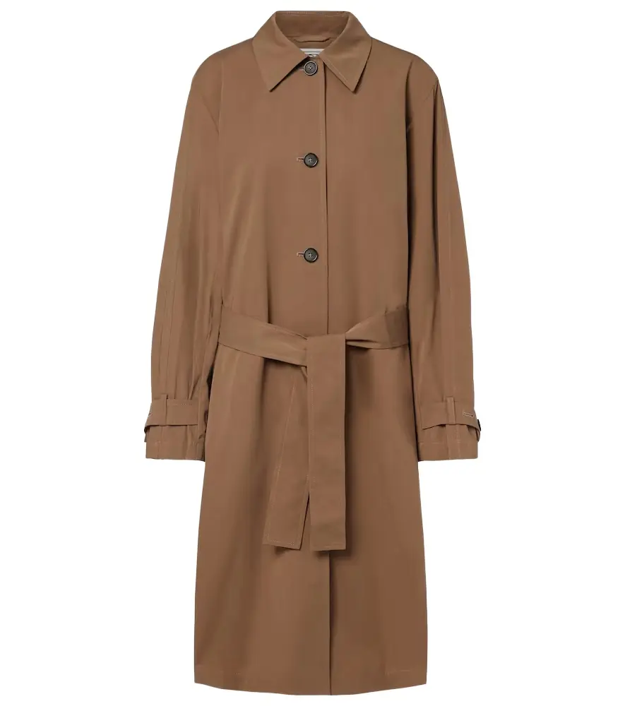 Toteme Belted cotton trench coat