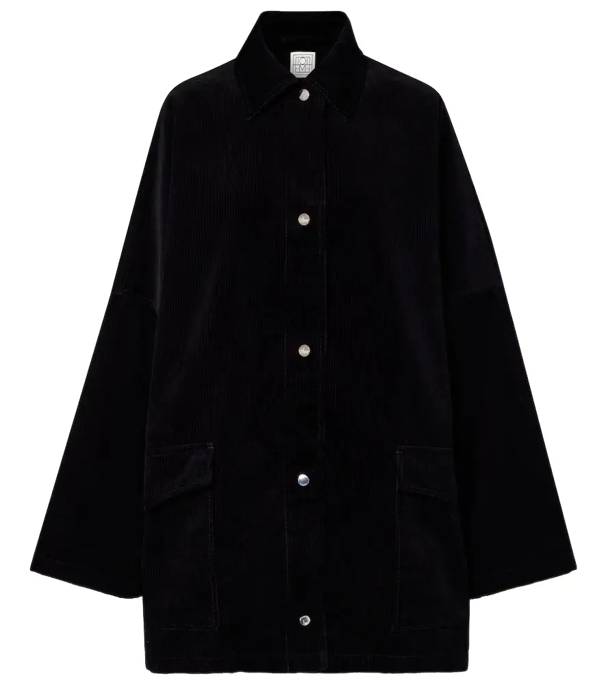 Toteme Cotton corduroy overshirt
