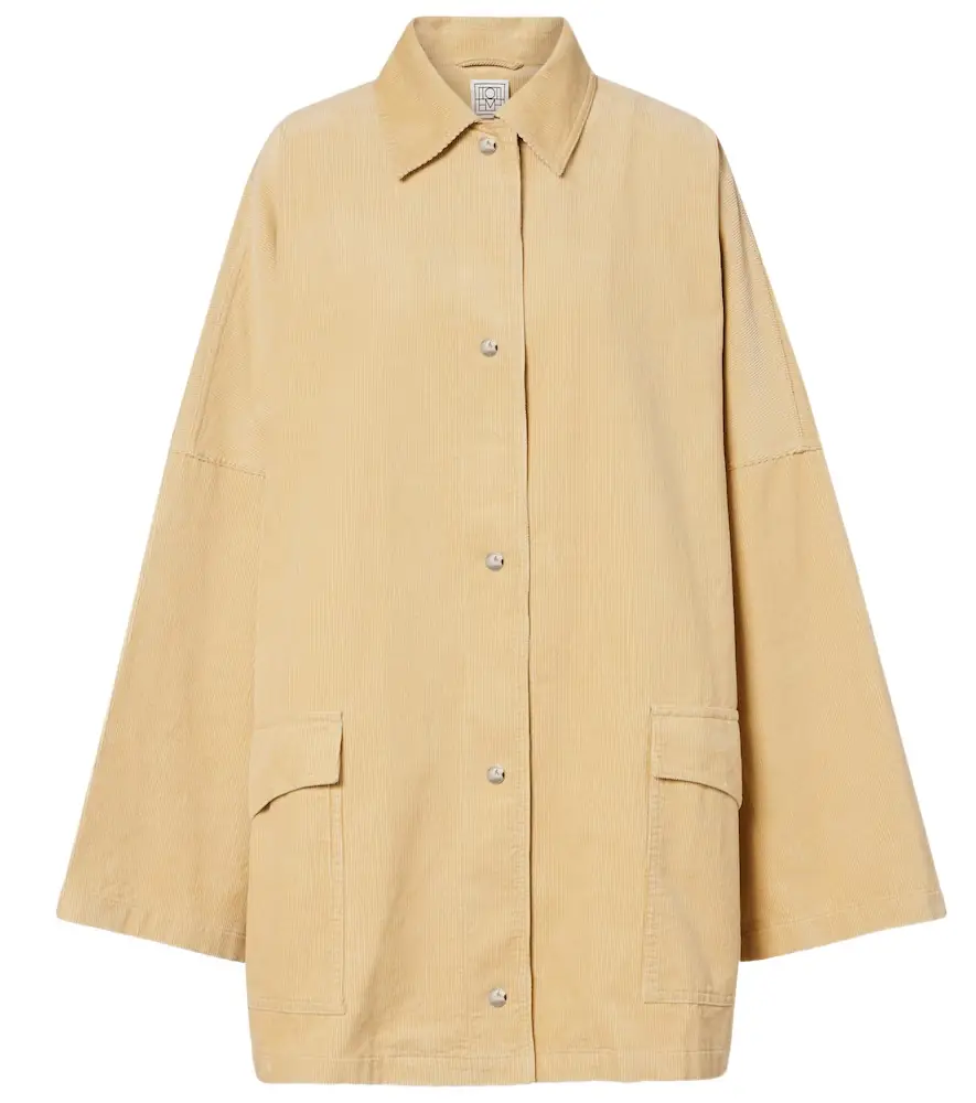Toteme Cotton corduroy overshirt