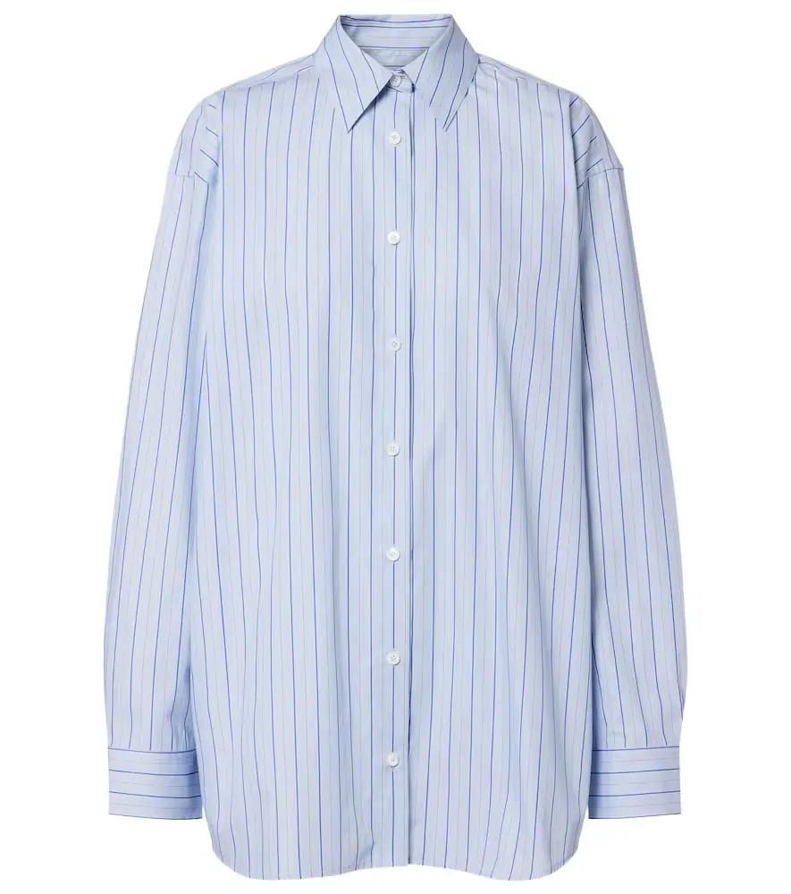 Toteme Striped cotton shirt