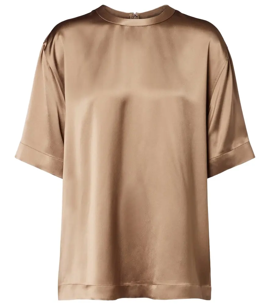 Toteme Satin T-shirt