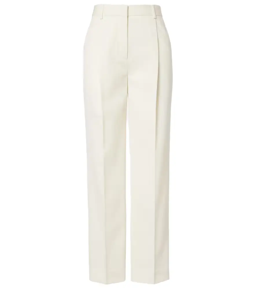 Toteme Pleated wide-leg pants