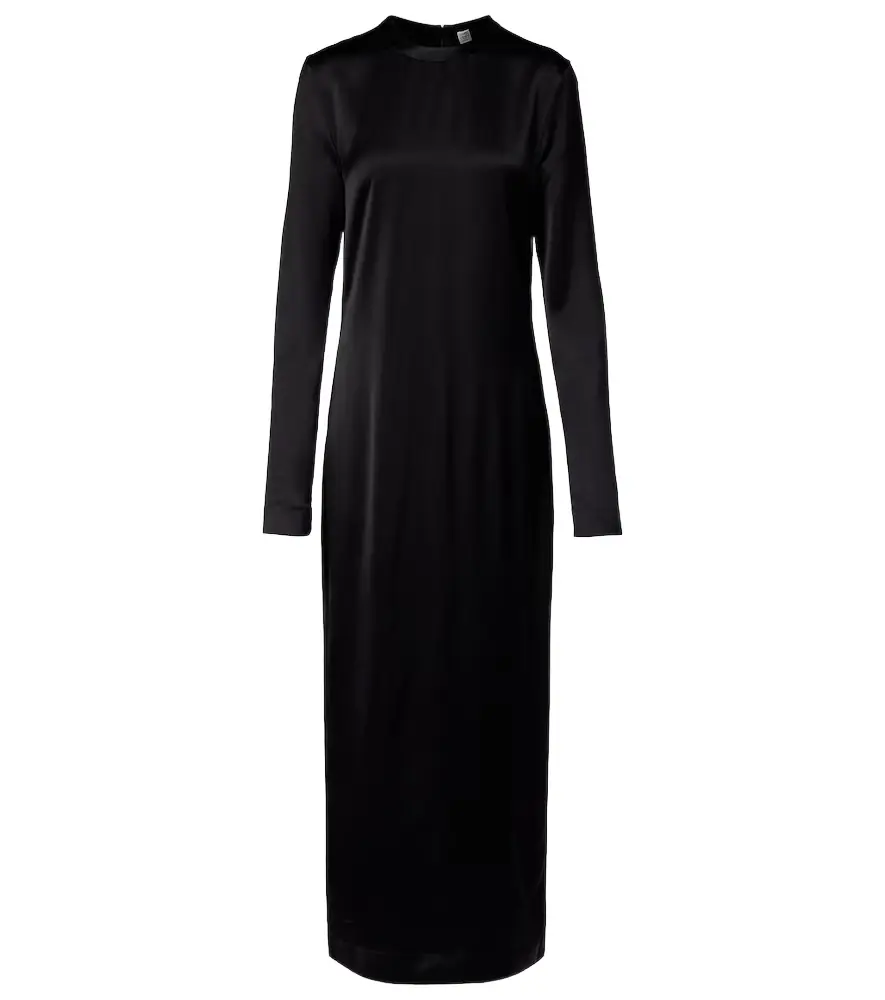Toteme Satin maxi dress