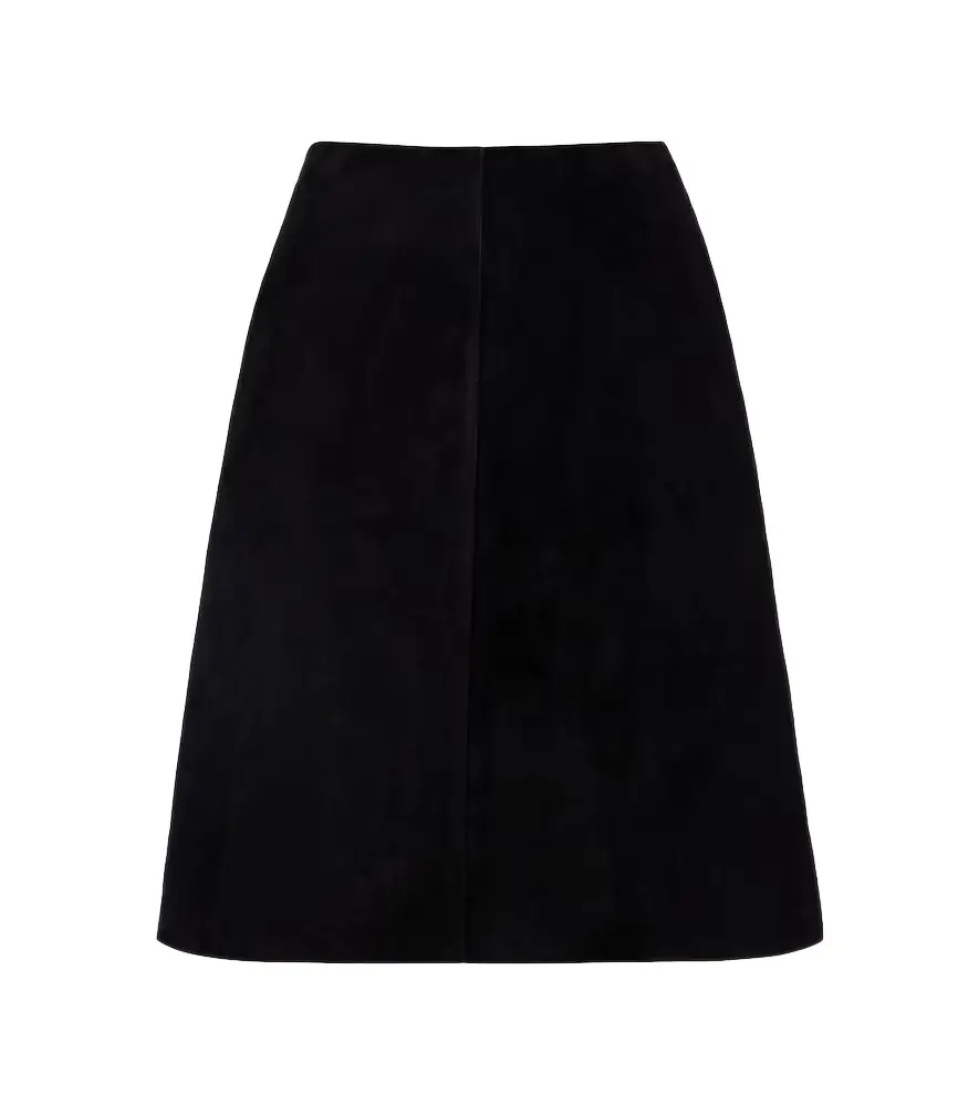 Toteme Suede miniskirt