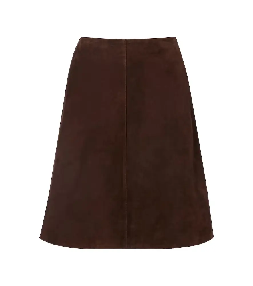 Toteme Suede miniskirt