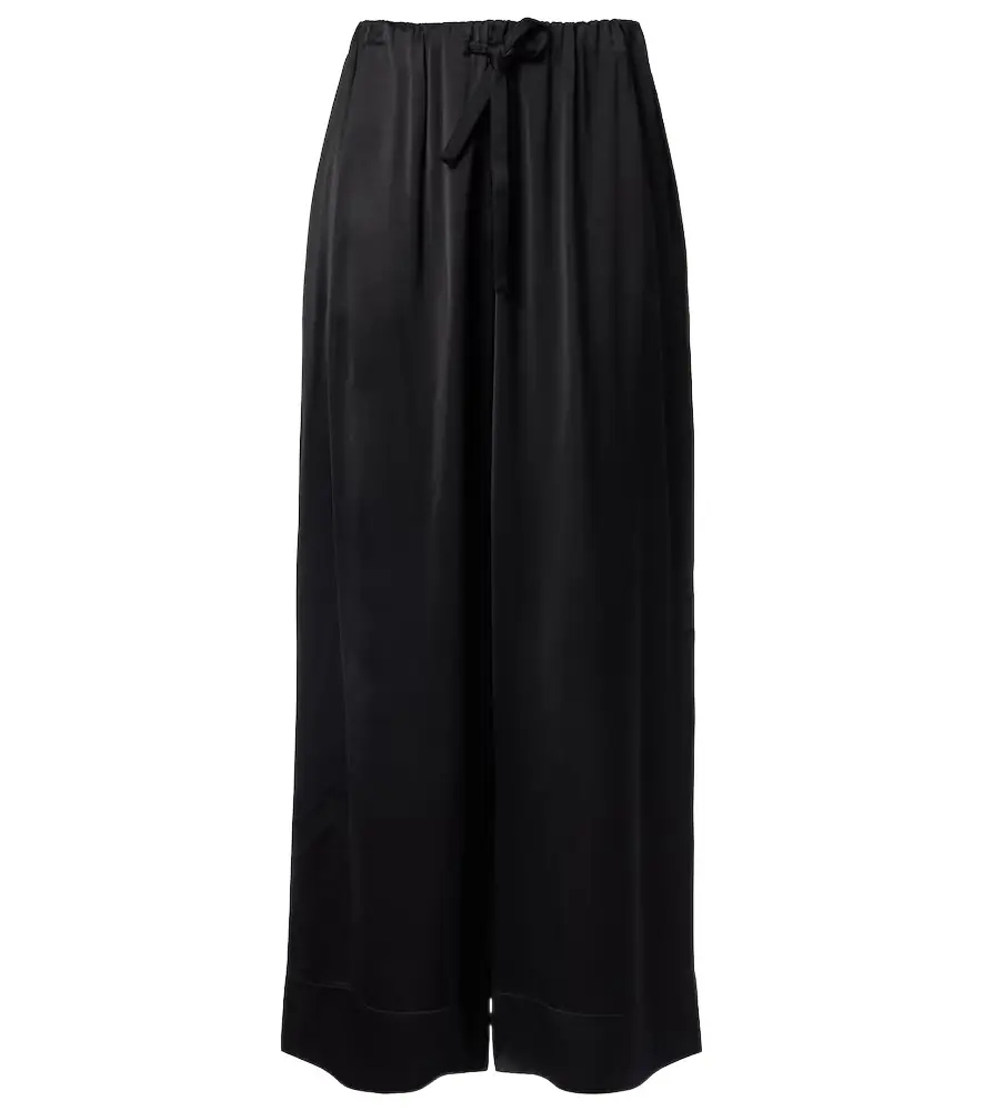 Toteme Satin wide-leg pants