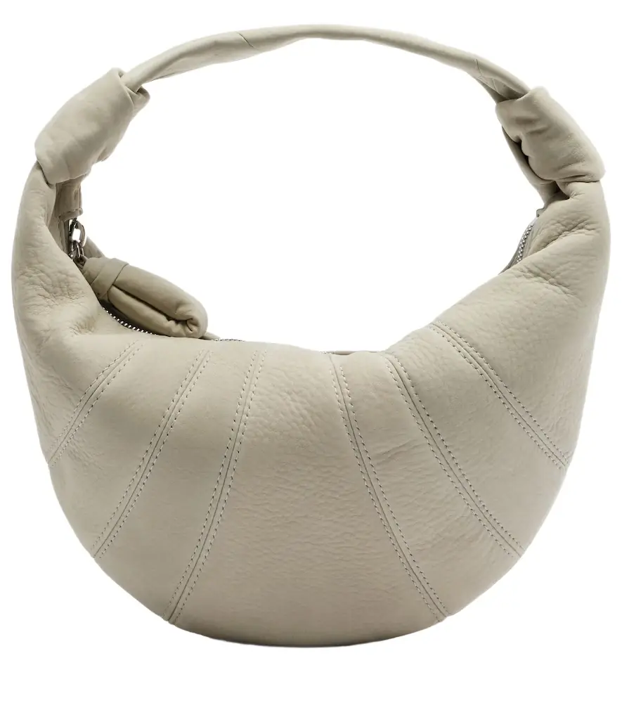 Lemaire Fortune Croissant Mini leather shoulder bag