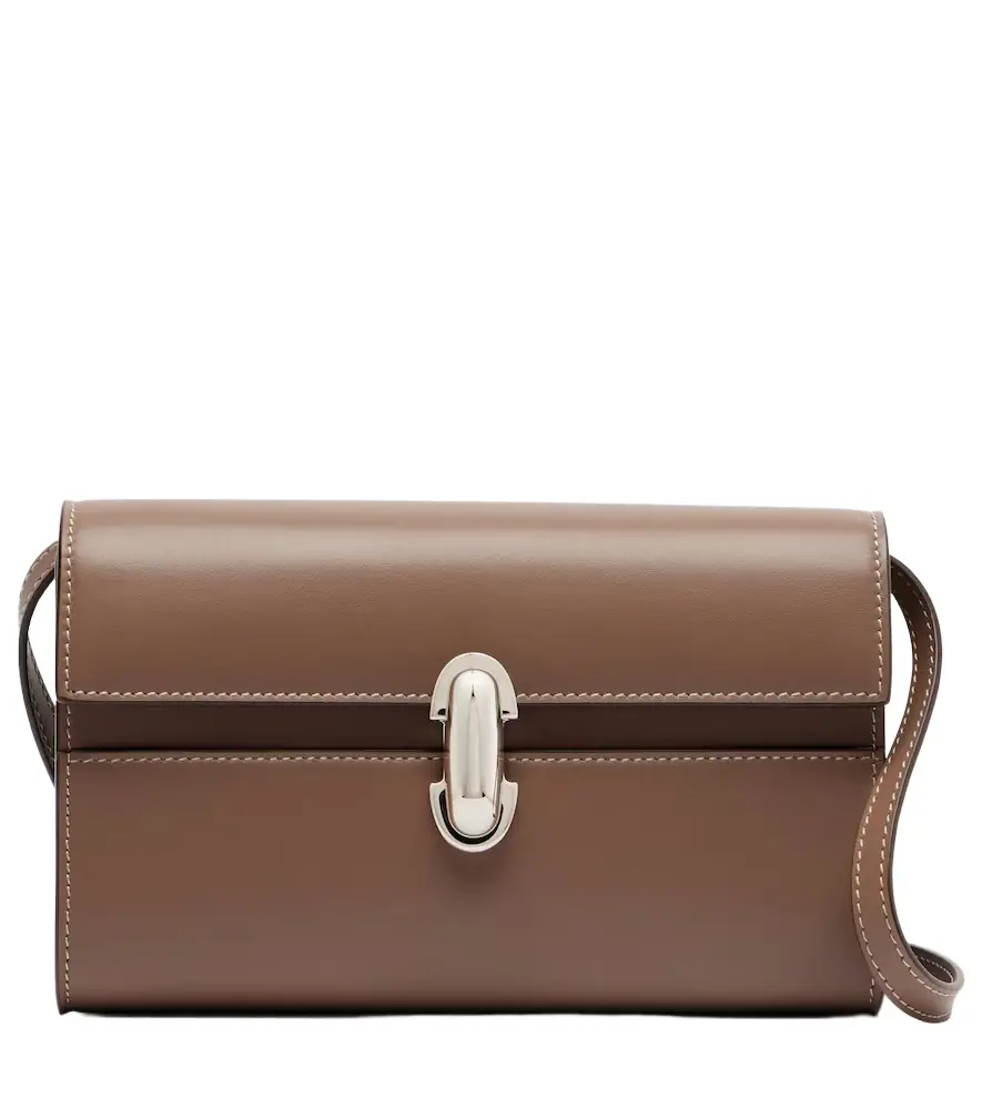 Savette Symmetry Mini leather crossbody bag