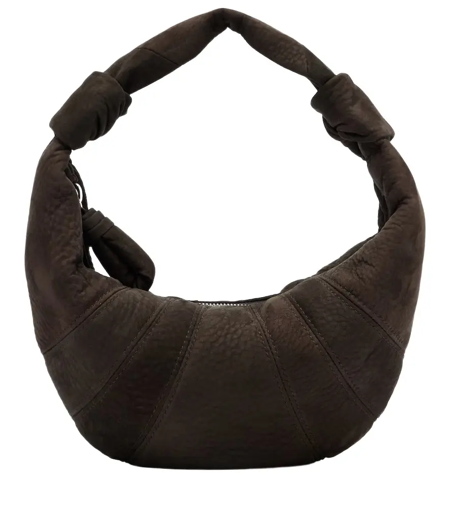 Lemaire Fortune Croissant Mini leather shoulder bag