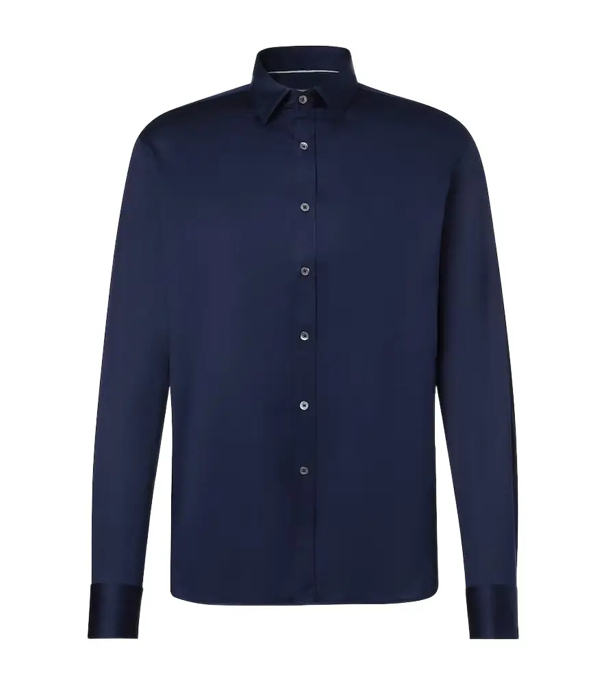Canali Cotton jersey shirt