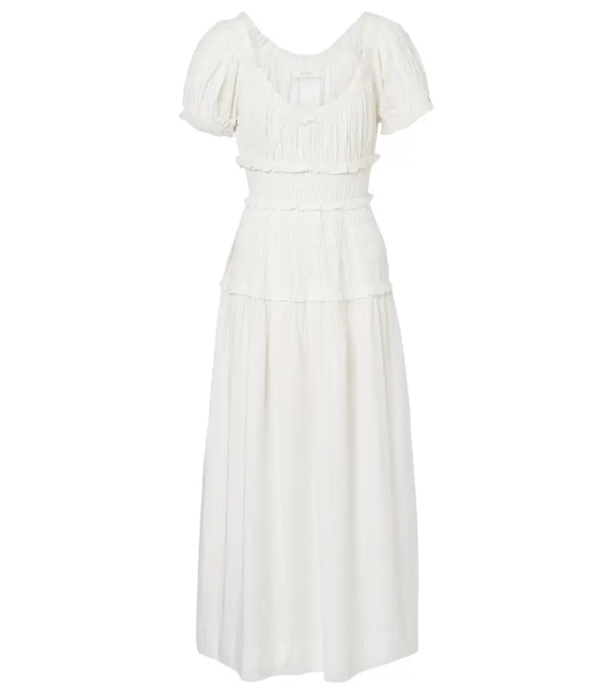 Doen Dôen Leanne cotton poplin midi dress