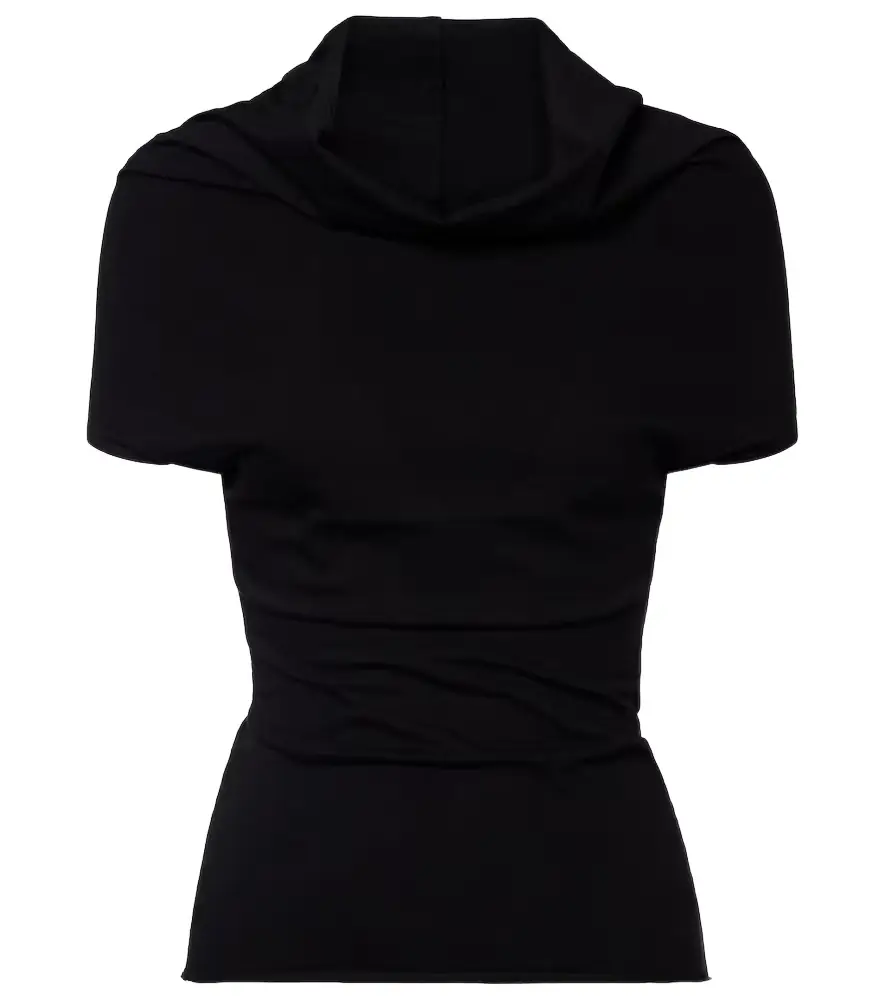 Rick Owens Shroud cotton jersey T-shirt