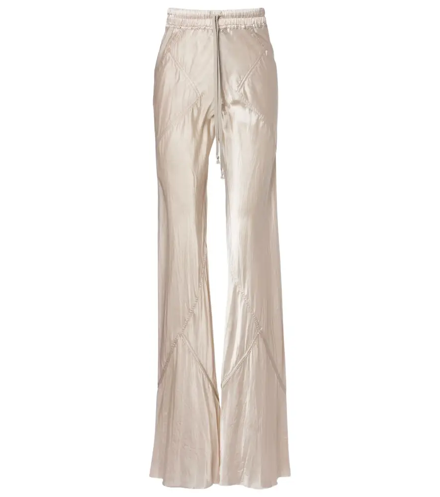 Rick Owens Satin flared pants