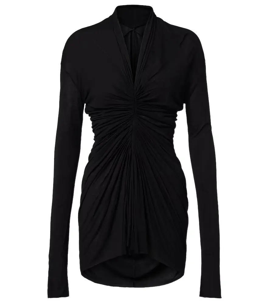 Rick Owens Gathered minidress