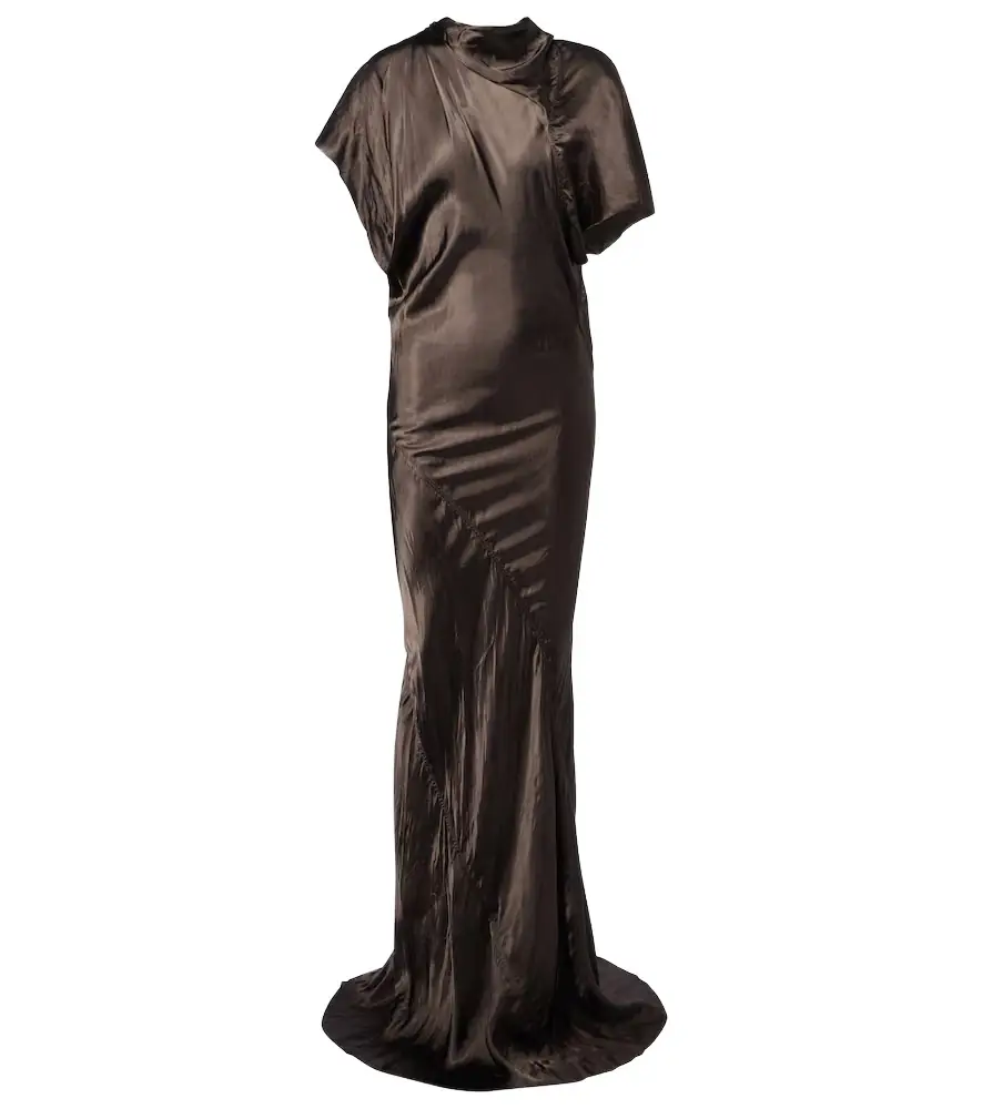 Rick Owens Seb satin gown