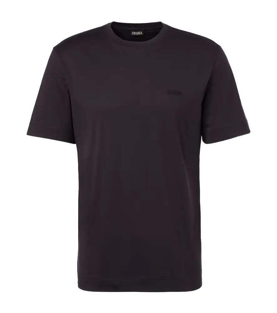 Zegna Logo cotton jersey T-shirt