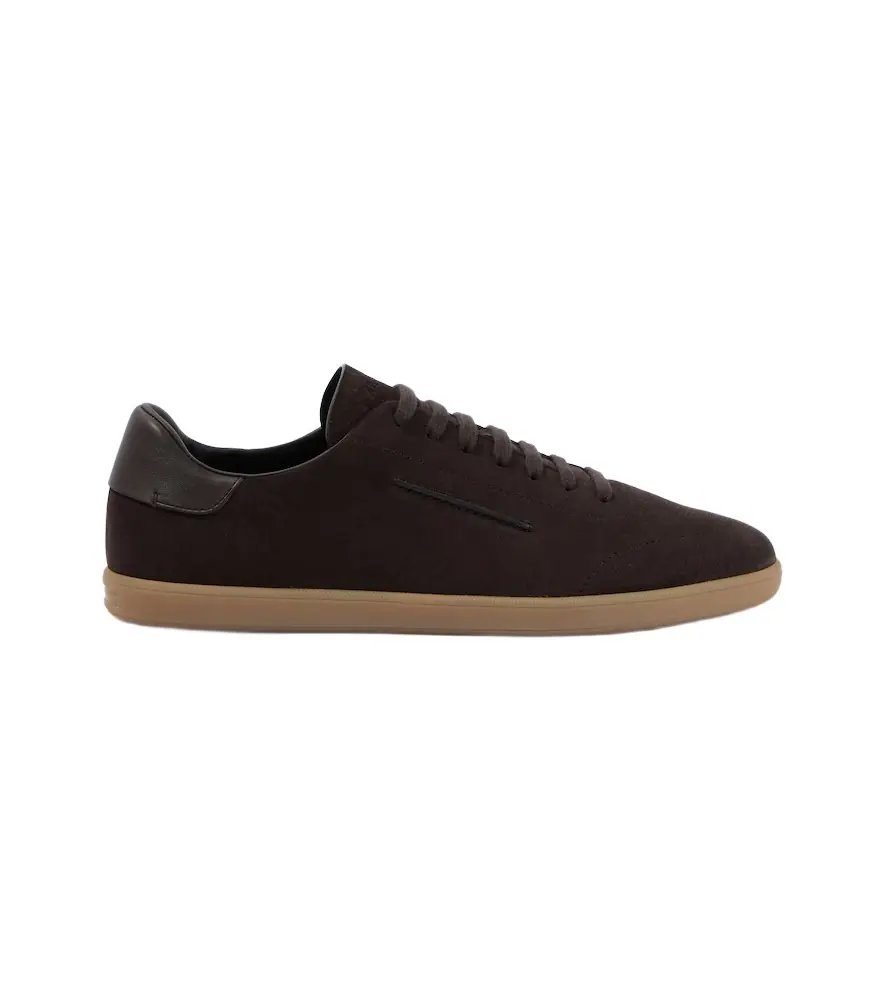 Zegna 232 suede sneakers