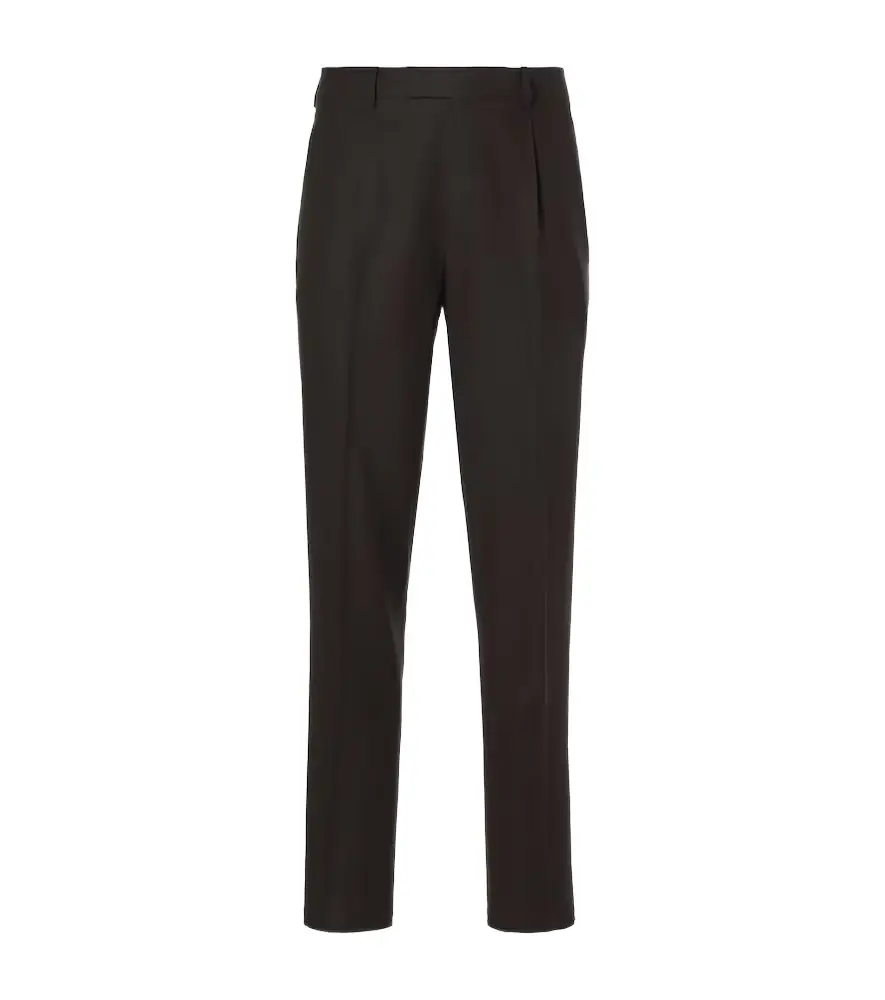 Zegna Cotton straight pants