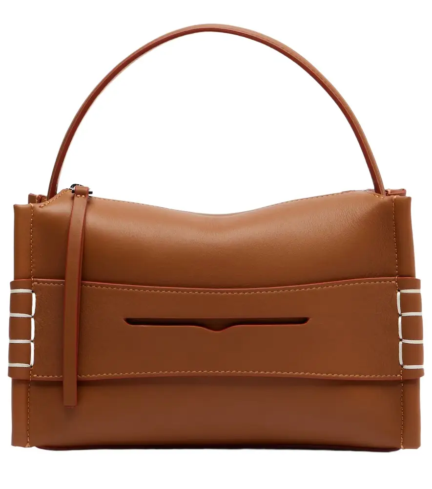 JW Anderson Loafer leather top-handle bag