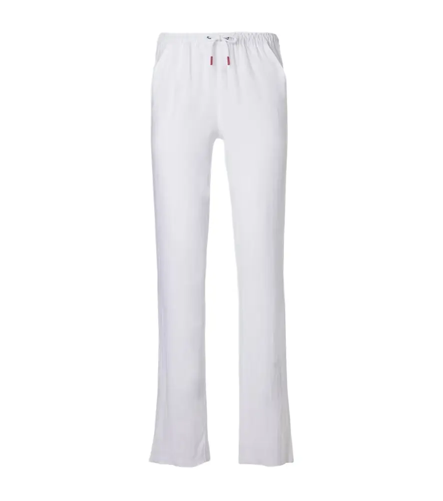 Kiton Linen slim pants