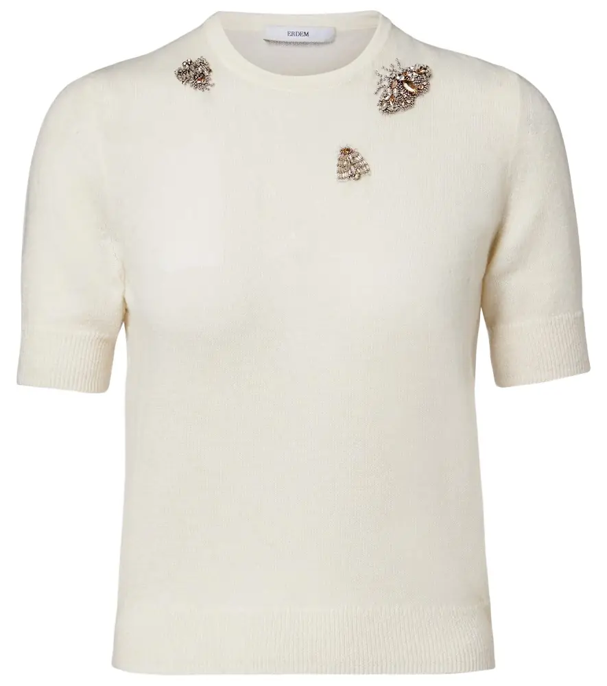 Erdem Embellished top