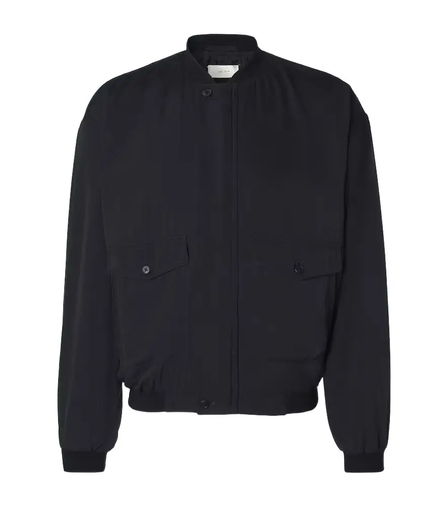 The Row Uma silk jacket