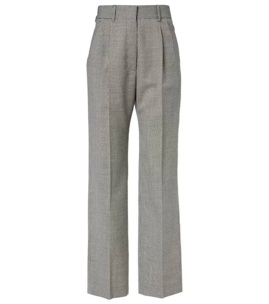 Blaze Milano Blazé Milano Fox houndstooth straight pants