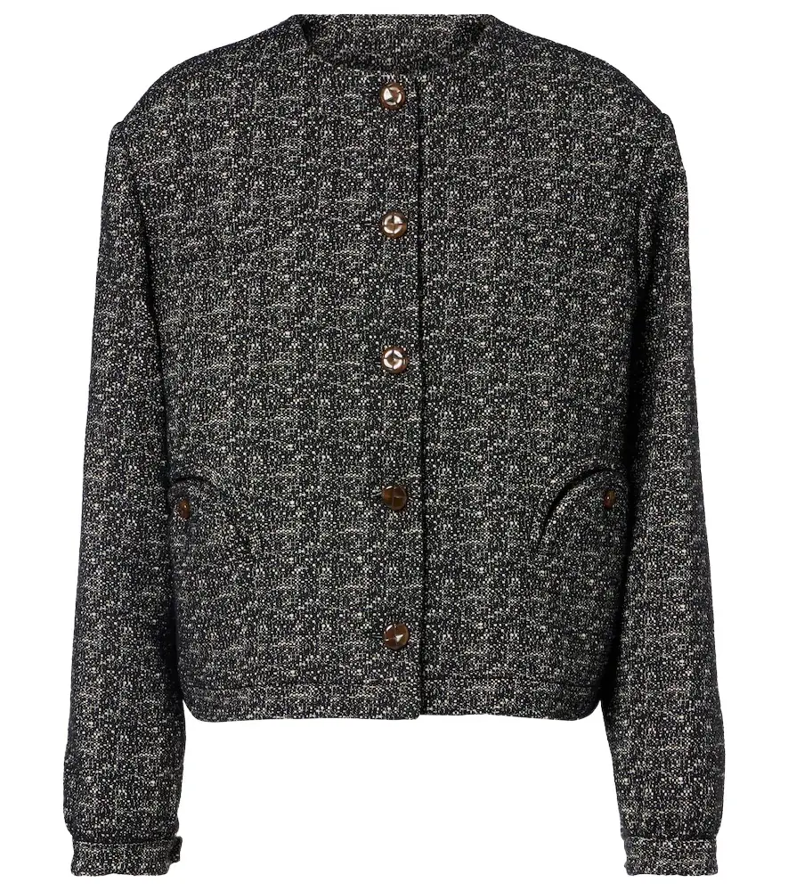 Blaze Milano Blazé Milano Antalya mélange cotton-blend jacket