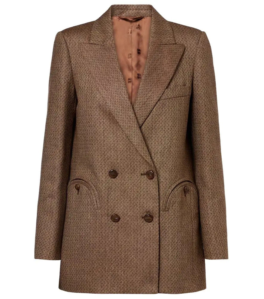 Blaze Milano Blazé Milano Amel Everyday silk and wool blazer