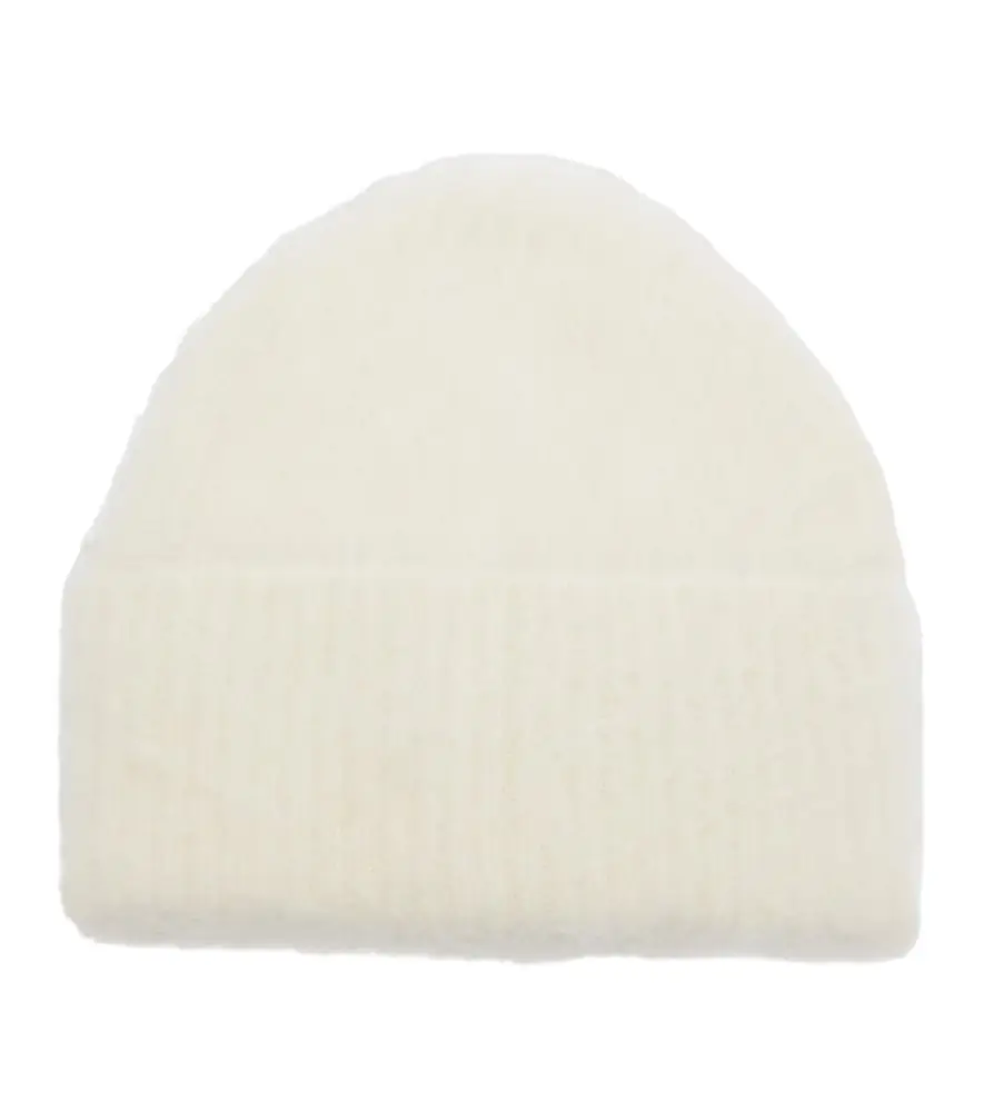 Toteme Ribbed-knit wool-blend beanie