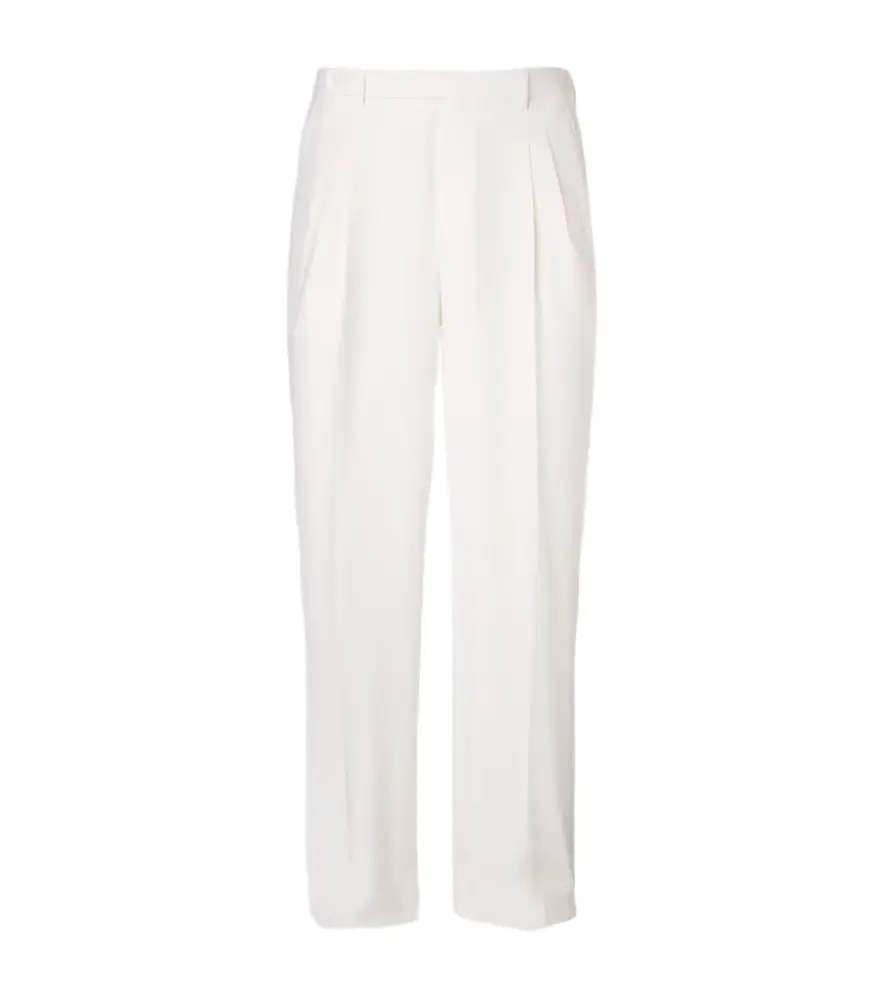 Brioni Elba wool straight pants