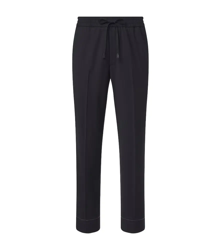 Brioni Asolo wool straight pants