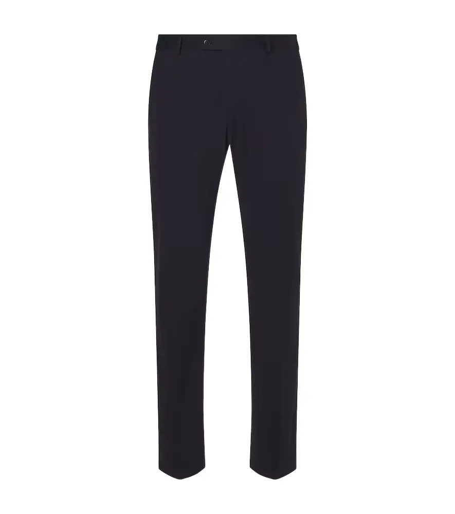 Brioni Pienza cotton-blend straight pants
