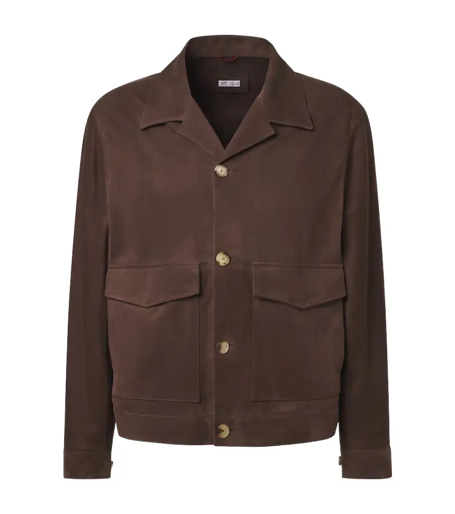 Brunello Cucinelli Suede jacket