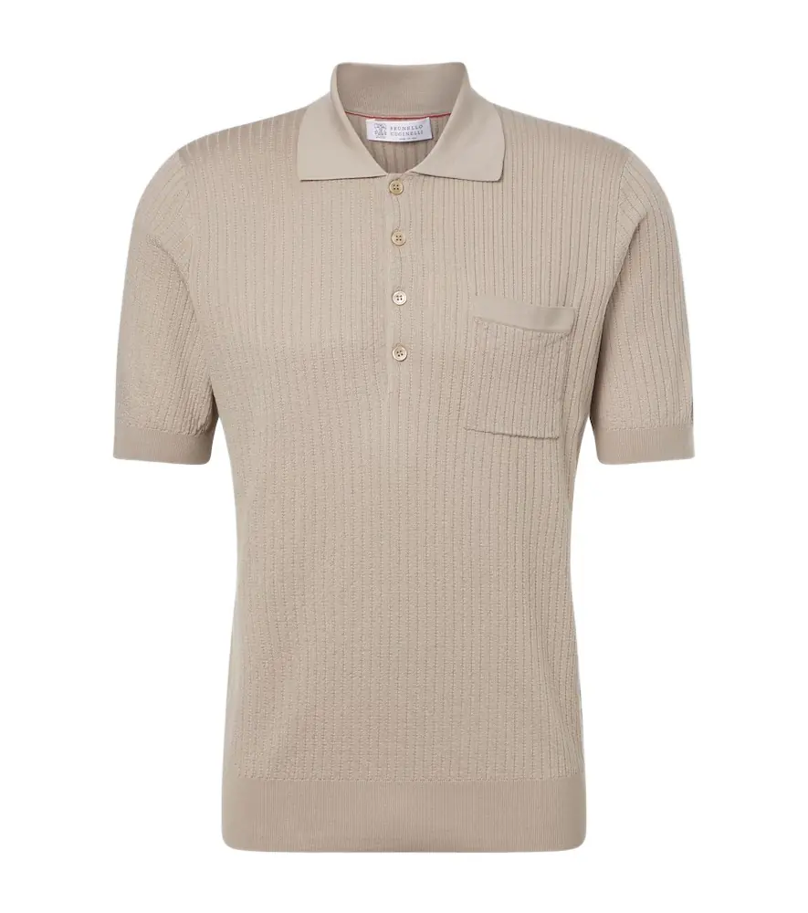 Brunello Cucinelli Cotton polo shirt